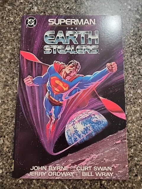 Superman - The Earth Stealers - John Byrne       Graphic Novel  - Dc