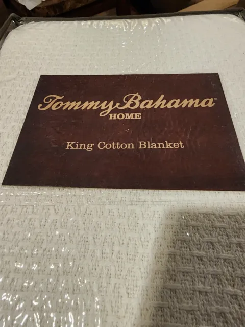 tommy bahama king quilt set Cream Color. New Never Opened.