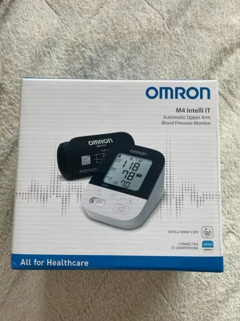 Omron M4 HEM-7155T-EBK Plus Upper Arm Blood Pressure Monitor