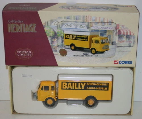 Corgi 1/50 Scale Collection Heritage 72908 Simca Cargo Fourgon - Bailly