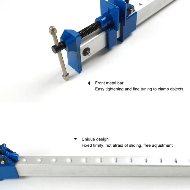 1125mm Woodworking F Clamp Quick Release Adjustable Bar Clamp For Carpenter