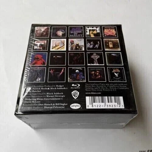 BLACK SABBATH (1970-2017) 22 CD+1BD CD Album Collection