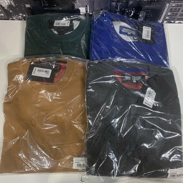 Maglione Ted Baker con logo London Uomo Felpa S M L XL Originale Nuovo con etichette