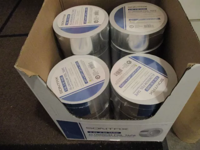 Sontax®2" X 50 Yard Aluminum Foil Tape (Qty 24 rolls)