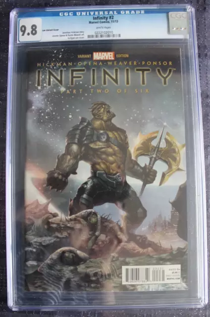 Infinity #2 CGC 9.8 In-Hyuk Lee Variant