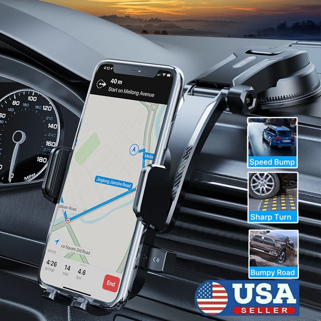 Car Truck Mount Phone Holder Stand Dashboard/Windshield For Cell Phone Universal