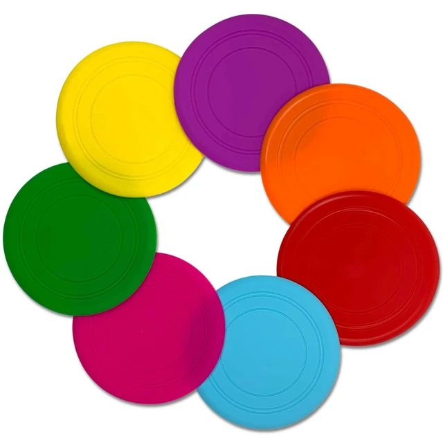 Frisbee aus Gummi für den Hund Hundespielzeug Wurfscheibe 18 cm Versand aus GER