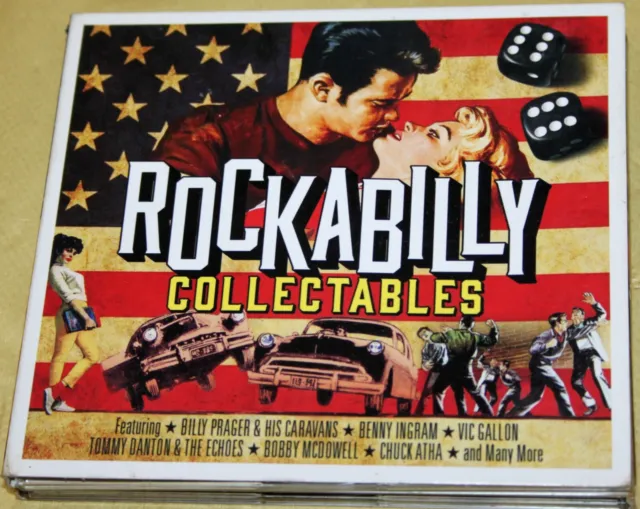 Various - Rockabilly Collectables 2xCD. 2015 UK 1st Press. Rare Tracks.