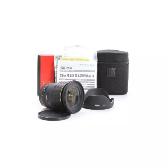 Canon Sigma Ex 1,8/20 Dg RF Asp + très bien (244383)