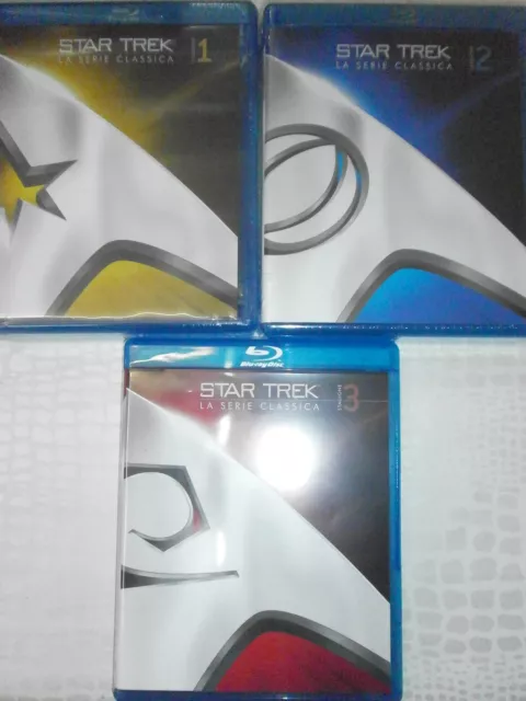 Star Trek Serie Classica 1 a 3 Completa Cofanetti Blu-ray - COMPRO FUMETTI SHOP