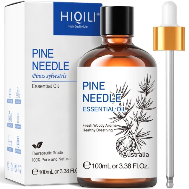 100ML Pine Needle Essential Oil 100% Pure Natural Diffuser Therapeutic Grade SPA