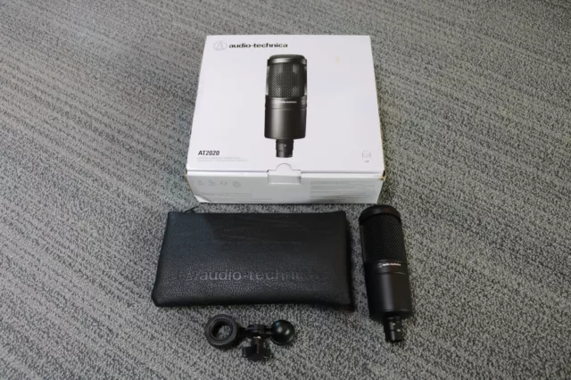 Audio-Technica AT2020 Cardioid Condenser Microphone