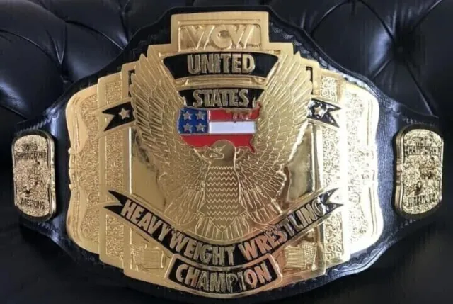 WCW United States World Heavyweight Wrestling Championship Title Belt