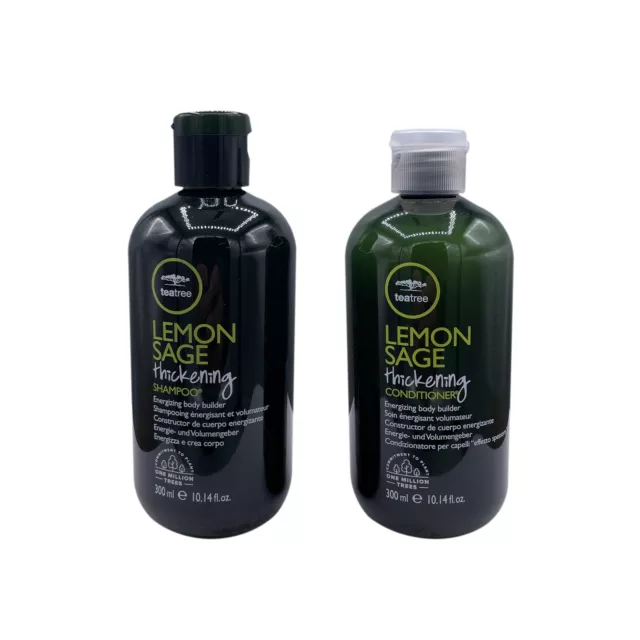 Paul Mitchell Tea Tree Lemon Sage Shampoo & Conditioner DUO - 10.14oz (300ml)