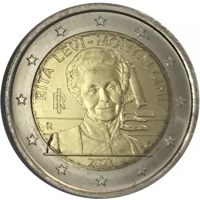 2 euro Italia 2024 fdc Rita Levi Montalcini