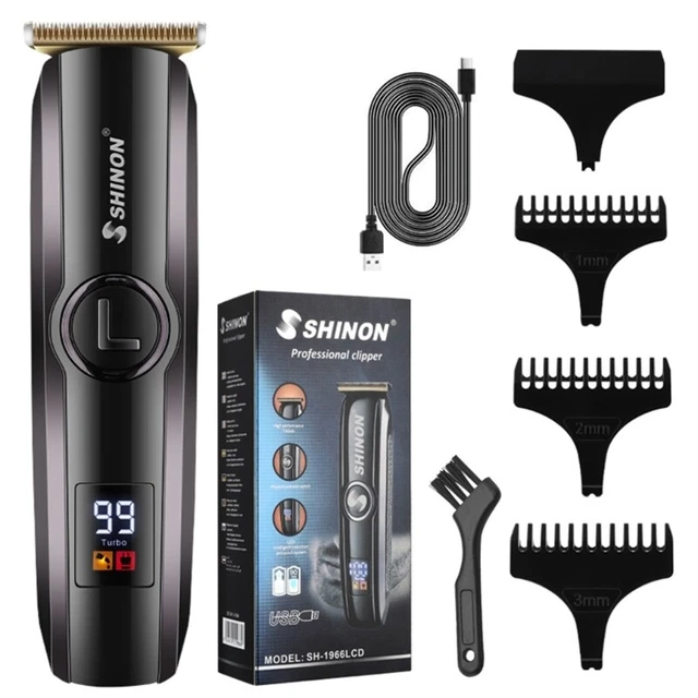 Professional Hair Trimmer Electric Hair for Men Haircut with LCD Display