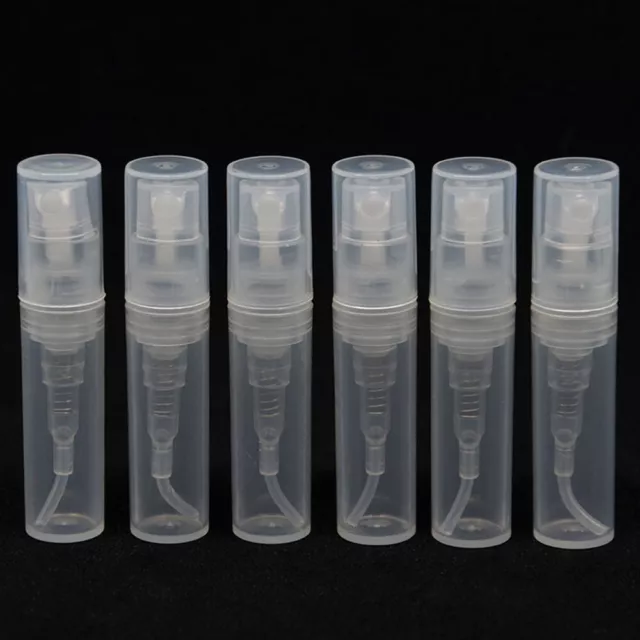 50x Refillable Mini Spray Atomizer Perfume Liquid Empty Sample Bottle Travel 2ml