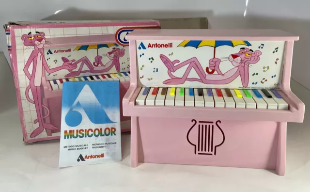 THE PINK PANTHER la pantera rosa GADGET piano ANTONELLI klavier vintage old 1415