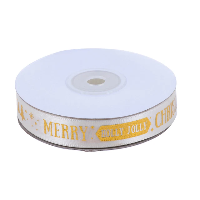 Hair Bow Crafting Ribbon Printing Flower Gift Christmas Craft Ribbon