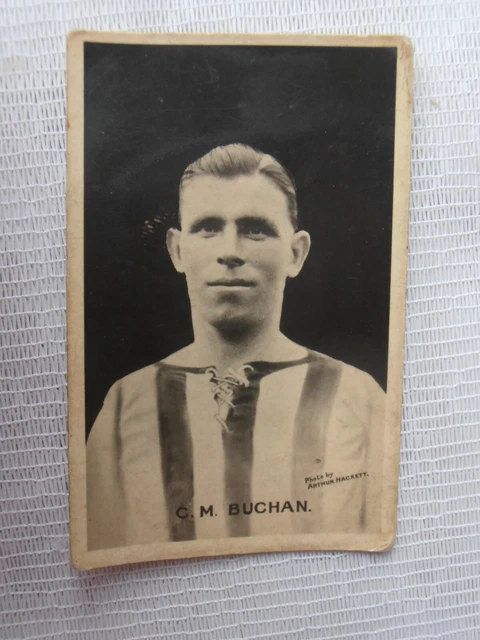 1923 Famous British Footballers - C M Buchan of Sunderland & England D C Thomson