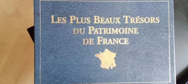 Coffrets De 24 Médailles Les Plus Beaux Trésors Du Patrimoine De France