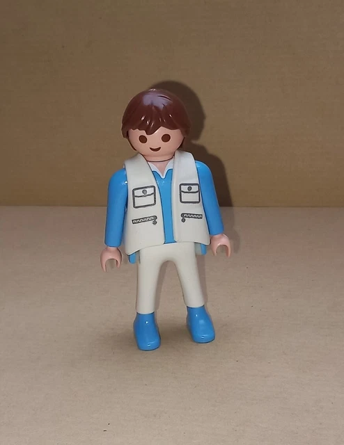 Playmobil Zoo - Femme Vétérinaire Clinique Animaux 4346 - Figurine Occasion - Univers Playmobil