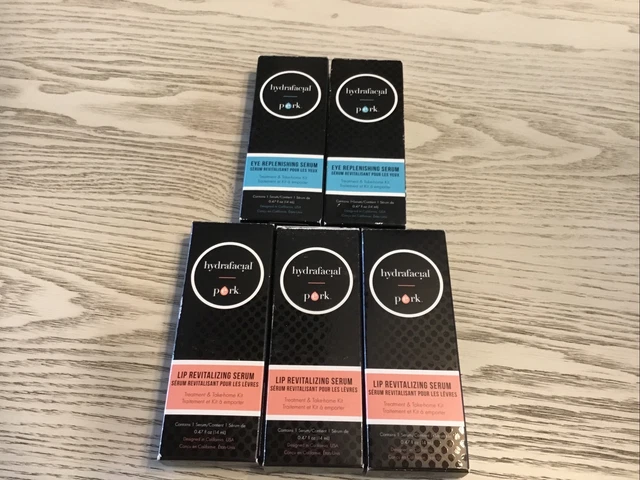 New Hydrafacial Perk Eye & Lip Revitalizing Serum Lot Of 5 (0.47 fl oz  5/2024)