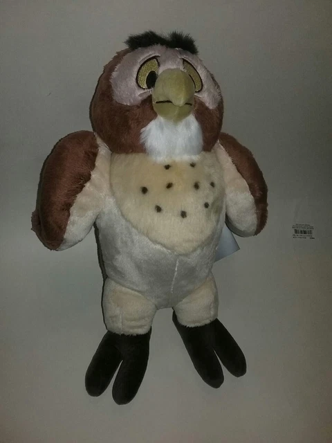 Disney Store Owl Plush Stuffed Animal Winnie the Pooh 14” Auth Patch