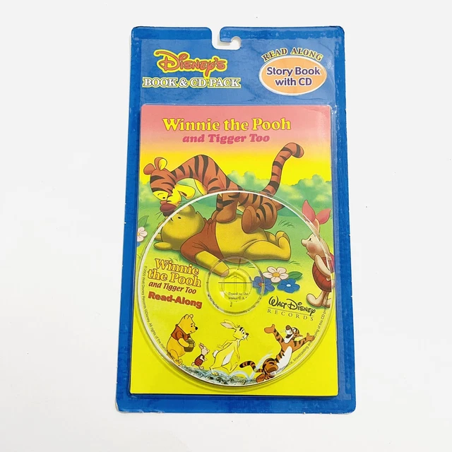VINTAGE DISNEY WINNIE The Pooh Read Along Storybook CD 2000 Walt Disney vintage-disney-winnie-the-pooh-read-along-storybook-cd-2000-walt-disney