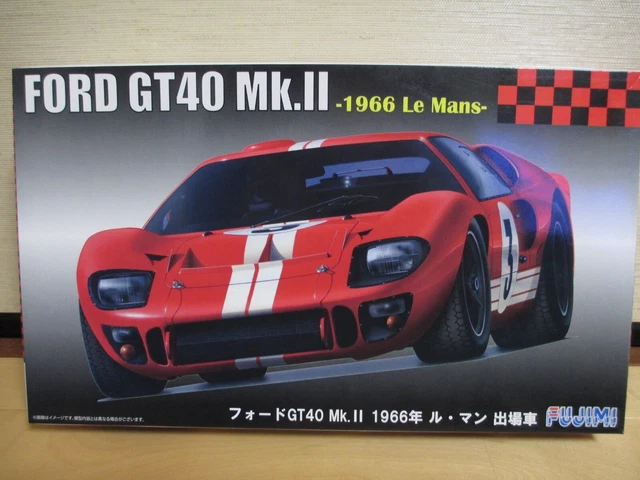 Maquette Ford GT40 Mk-II 1968 Le Mans - 1/24 - FUJIMI 126050