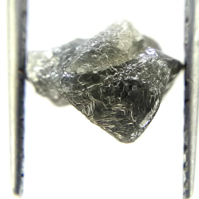 1.87tcw Gris Scintillant Couleur Naturel Forme Africain Ancien Naturel Diamant