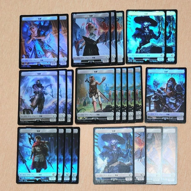 MTG FINAL FANTASY Double Sided Token 9/21 Hero & Elemental $2.40 - PicClick  CA
