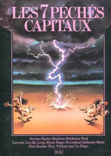 Collectif: Les 7 Pëches Capitaux. Ed Ha. 1983.