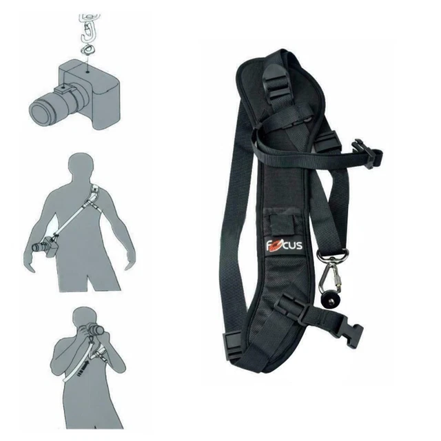 Focus F 1 Quick Rapid Sling cintura collo tracolla per fotocamera DSLR Z1A5