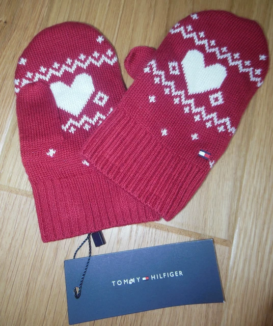 Mittens Tommy Hilfiger bambina invernale taglia L/XL nuovo con etichette