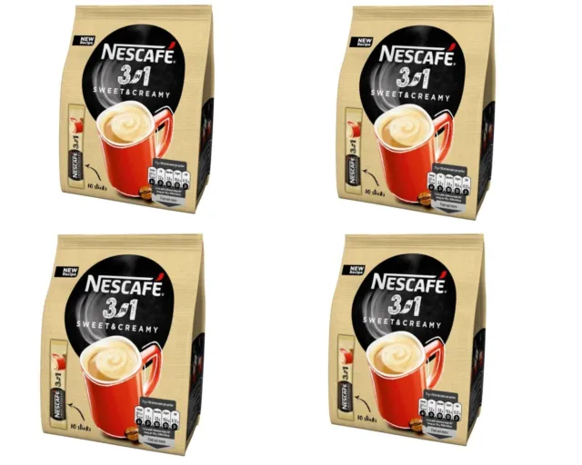 Nescafe 3In1 Instant Coffee Mix Sachet 20G (30 Sticks) Free