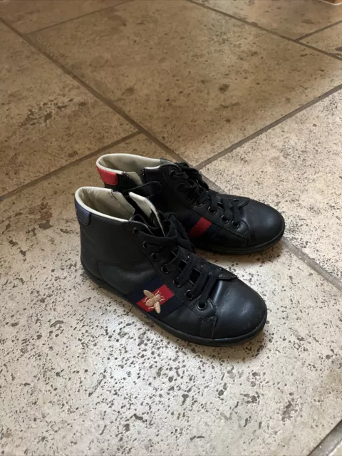 Scarpe da ginnastica Gucci Hi Top per bambini taglia 29 - Sneakers Gucci blu navy