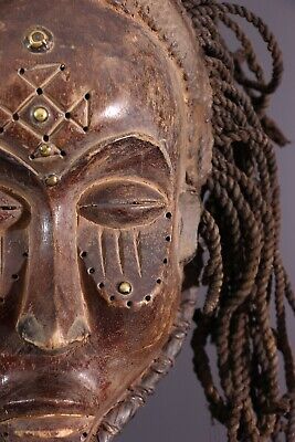Masque Chokwe African Art Africain Primitif Arte Africana Afrikanische Kunst **