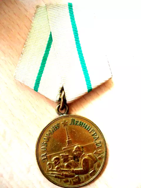 UdSSR Orden,Medaille für die Verteidigung Leningrads .Original-100%