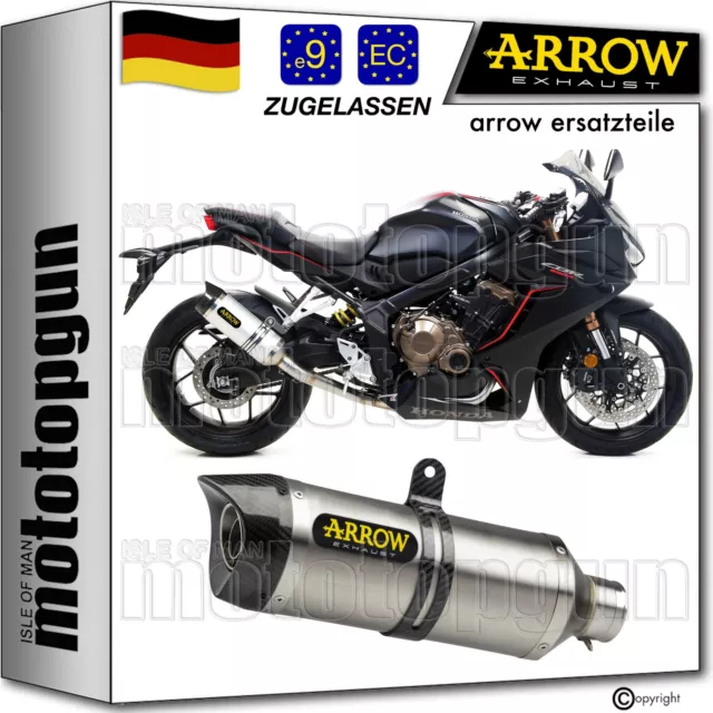 Arrow Auspuff Zugelassen Thunder Titan C Honda Cbr 650 R 2023 23