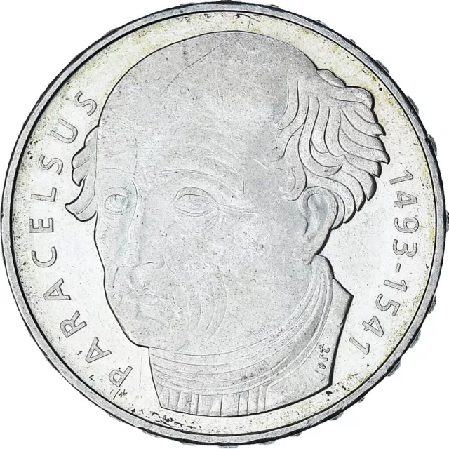 [#1179106] Switzerland, Paracelsus, 20 Francs, 1993, Bern, BE, MS, Silver, KM:73