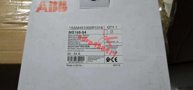 1 pz nuovo interruttore automatico manuale avviamento motore 1SAM451000R1016