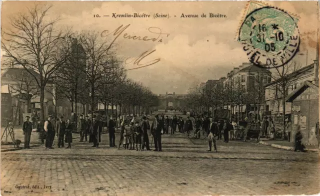 CPA AK KREMLIN BIKE Avenue de Bicetre (671970)