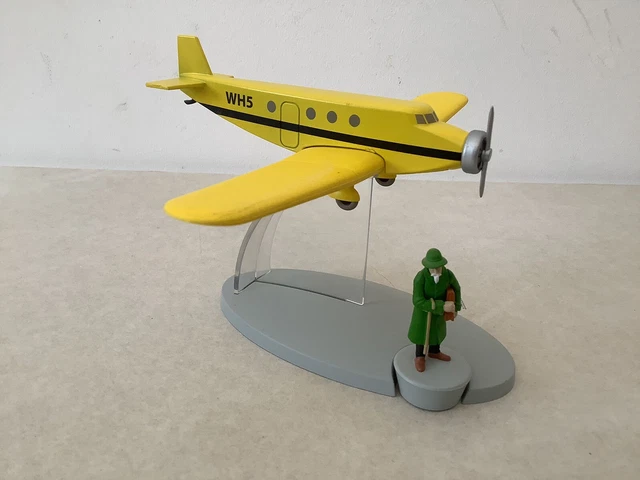 Figurine Avion De La Police Allemande Tintin Au Pays Des Soviets - Édition Neuve