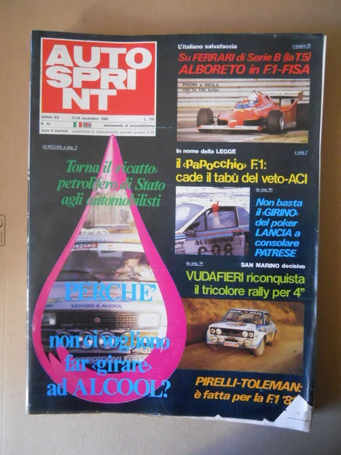 Autosprint Année XI N°9 - 1971 - Début De La F1 - Pas De Calendrier - Bon état