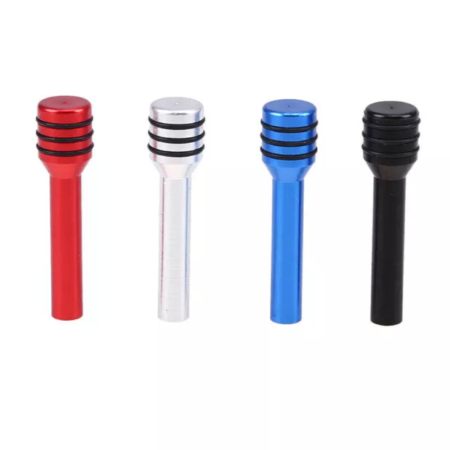 2pcs Aluminum Alloy Car Truck Interior Door Lock Knob Pull Pin Black Universal 2