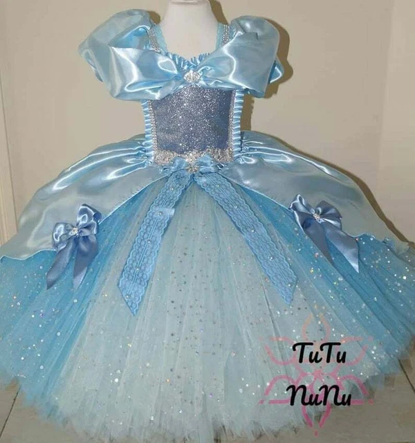 LUXURY HANDMADE GIRLS Disney Princess Cinderella Tutu Dress 65.00 -  PicClick UK
