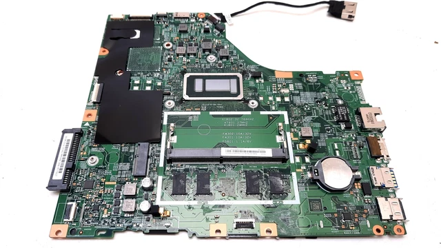 80tl LENOVO V110-15ISK 80TL Laptop Motherboard 5B20M60560 4GB RAM SR2JG i3 ...