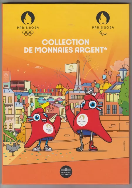 Coffret collector pour des pièces de collection - Paris 2024