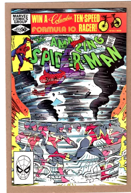 AMAZING SPIDER-MAN #222 NM 1st Speed Demon 1981 Marvel Comics